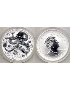 Australia Dragon Onza Plata