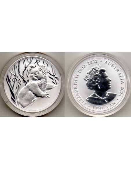 2024 Australia Koala 1 Onza Plata