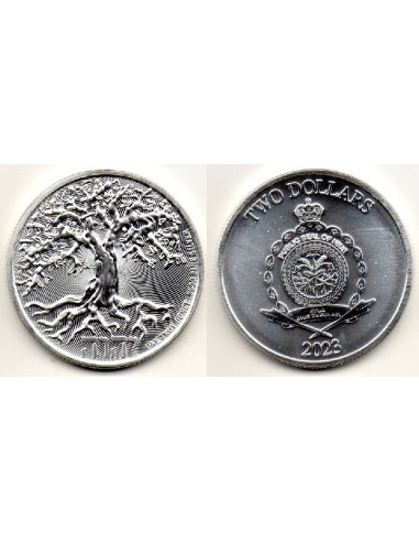 2023 Niue 2$ Moneda 1 onza Arbol de la Vida