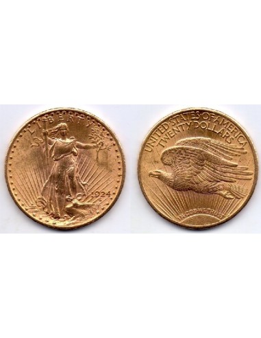 1924 EEUU 20 Dolares oro Saint-Gaudens - Double Eagle