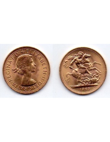 1965 Reino Unido, 1 Soberano oro / Isabel II