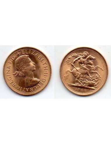 1966 Reino Unido, 1 Soberano oro / Isabel II