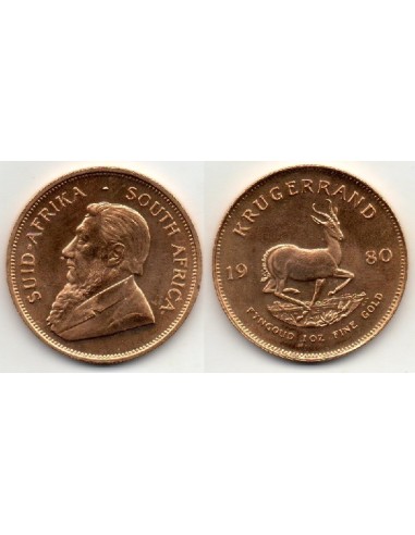 1980 Sud-Africa Krugerrand  - Moneda ORO