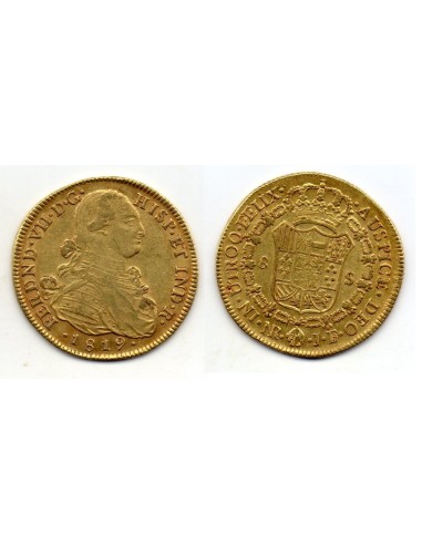 1819 Fernando VII - 8 Escudos Nuevo Reino