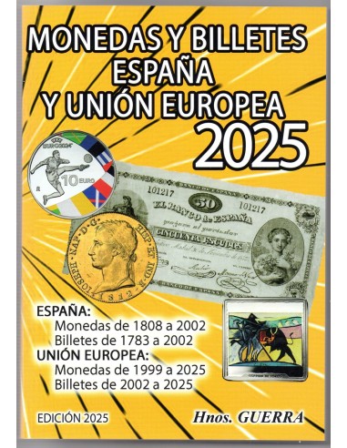 Catalogo monedas Hnos. Guerra 2025