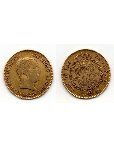 1823 80 Reales Fernando VII Barcelona SP